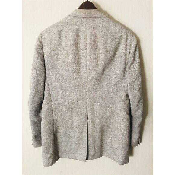 Men's KUPP Kuppenheimer Brown Tweed Sport Coat Jacket Size 32 Length - Picture 10 of 11